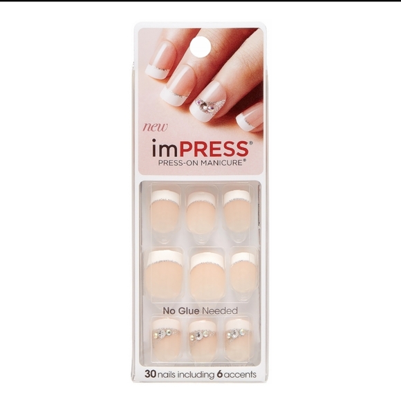 New imPRESS Nails Press on Manicure Queen B - Picture 1 of 1